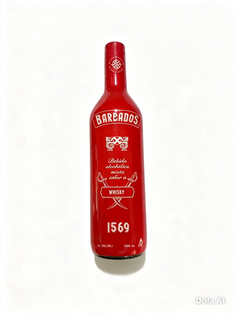 Barbados 1569 whisky rojo 1000ml