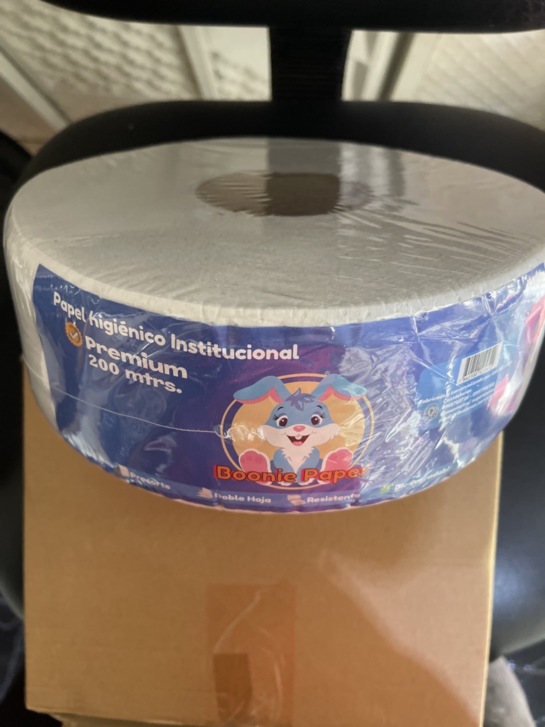 Boonie Paper papel higienico institucional 200 m