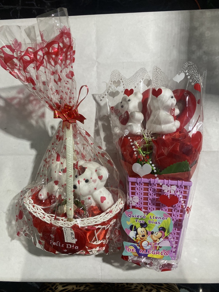 Canasta regalo san Valentín