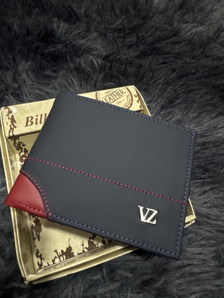 VZ azul roja cuero