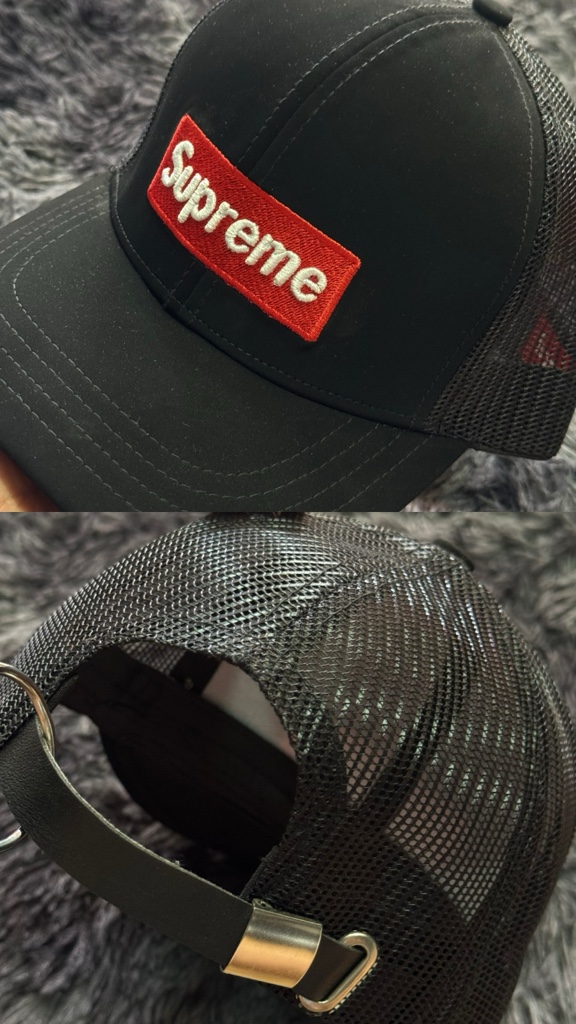 SUPREME NEGRO ROJO