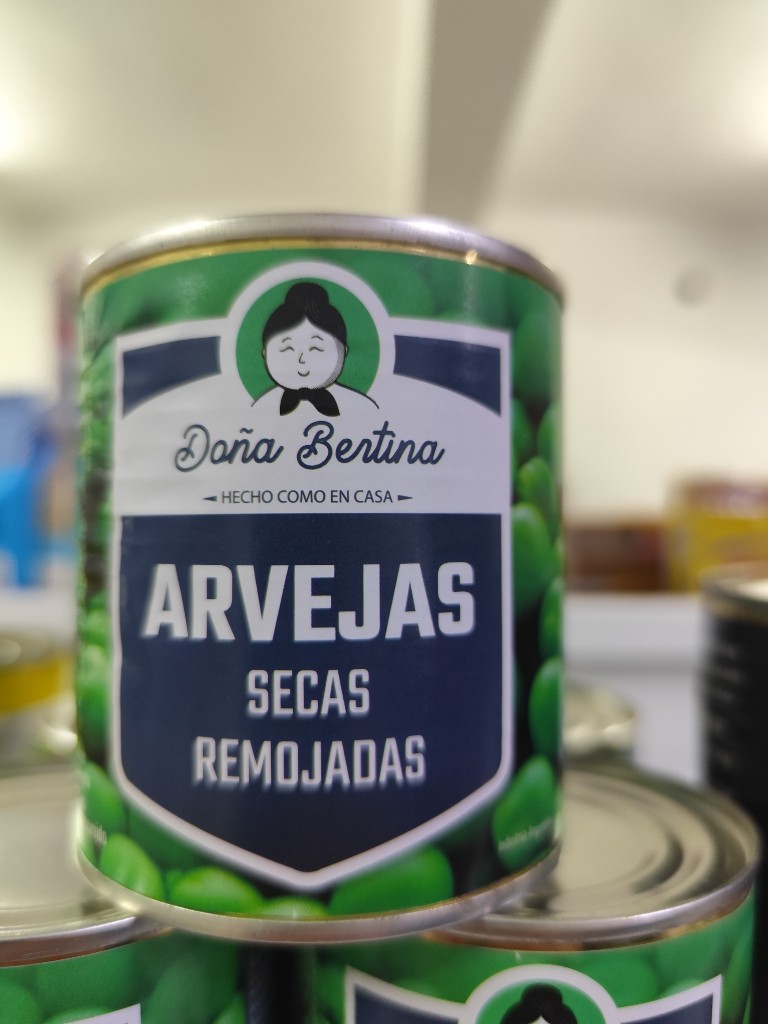 Doña Bertina Arvejas secas remojadas