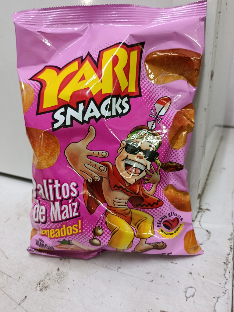 Palito de maíz yari snack chisitos por 55 gramos