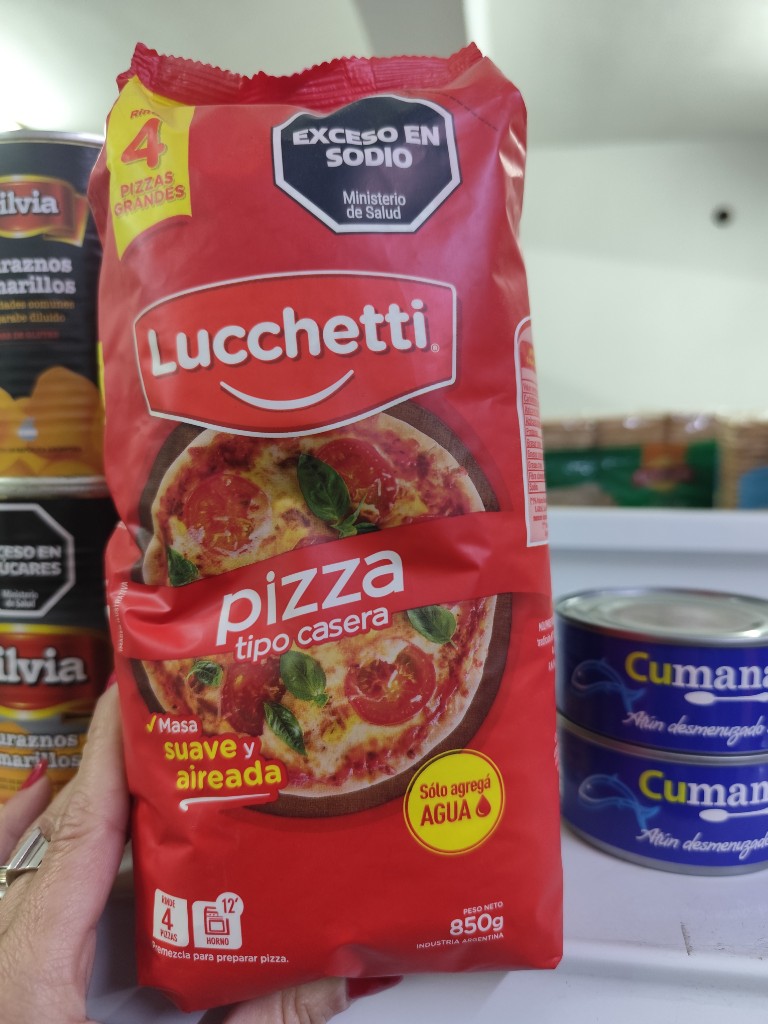 Lucchetti pizza casera 850g