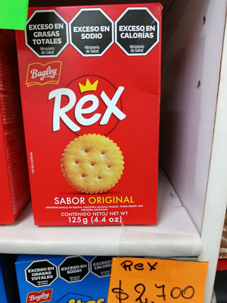 Galletas saladas Rex por 125 g