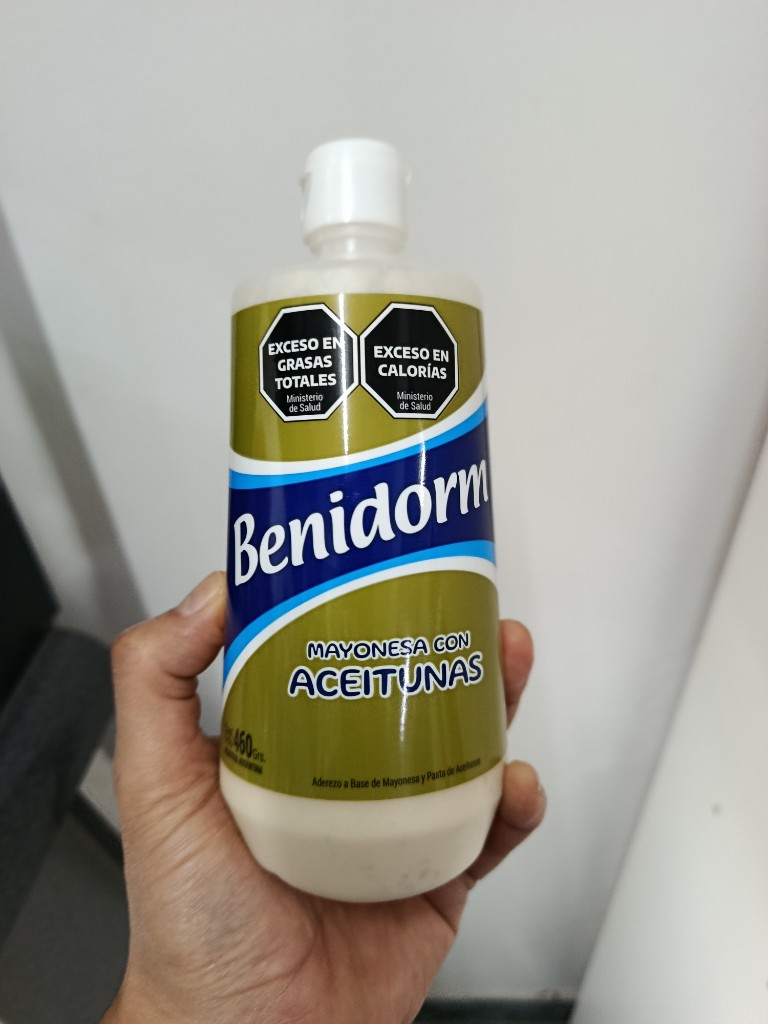 Mayonesa con aceitunas benidorm por 460 g