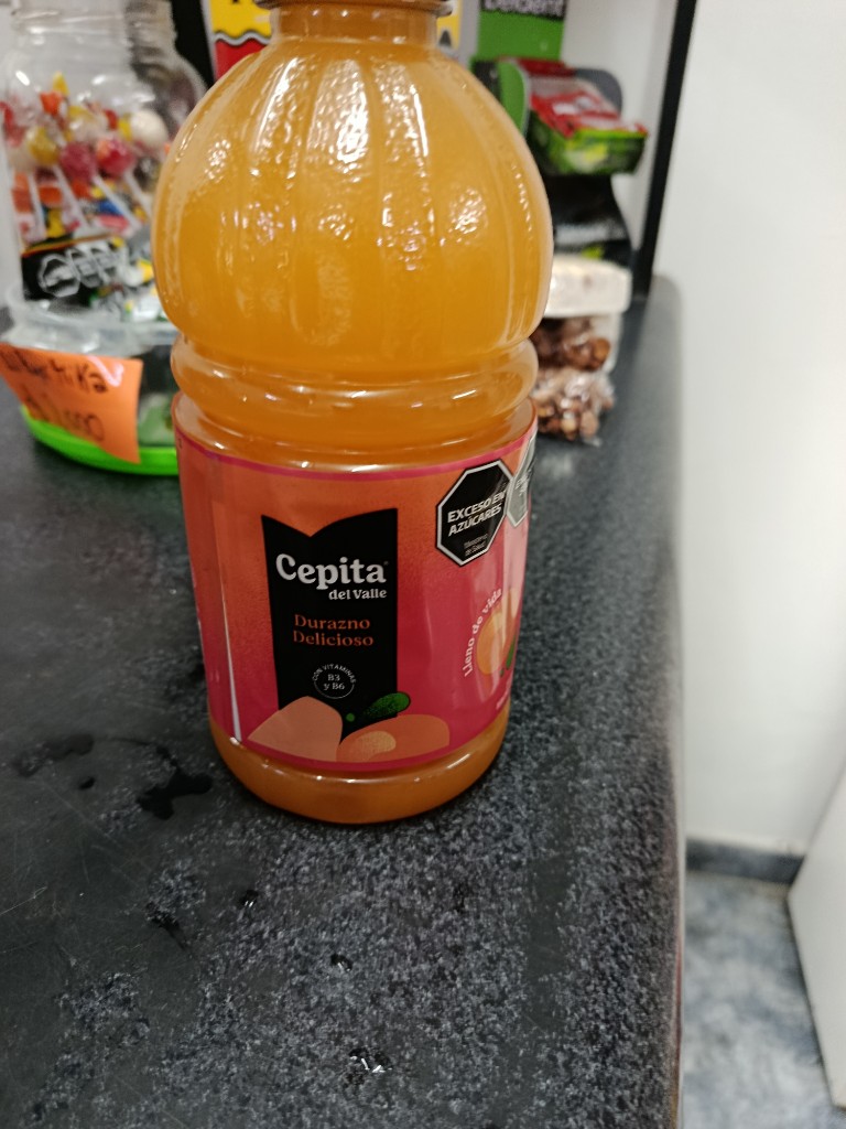 Jugo cepita sabor durazno por un litro