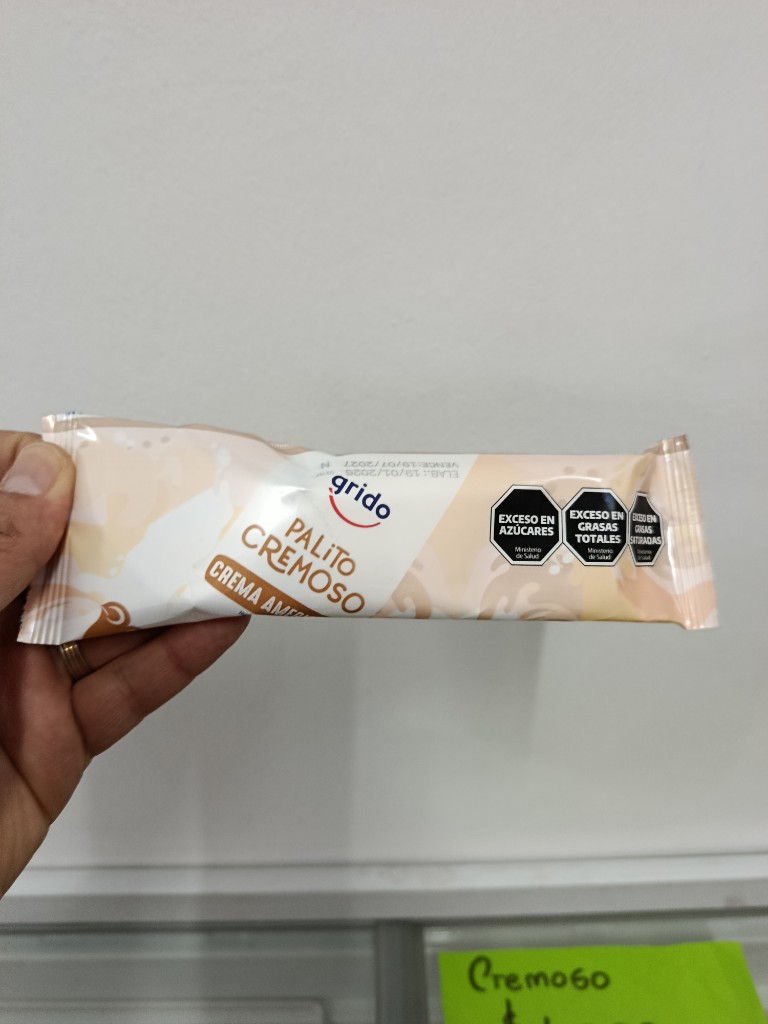 Palito cremoso crema americana grido por unidad