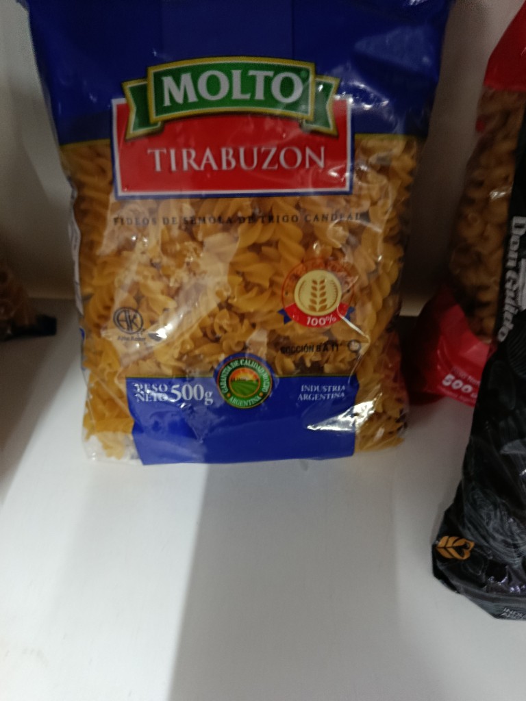 Fideo molto tirabuzón por 500 g