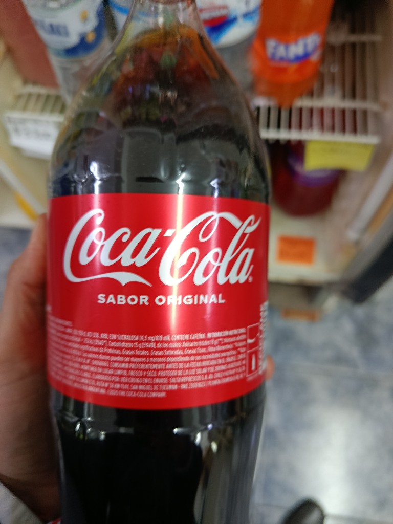 Gaseosa coca-cola descartable 1.5 l