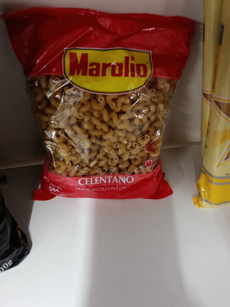 Fideo marolio celentano o codito por 500 g