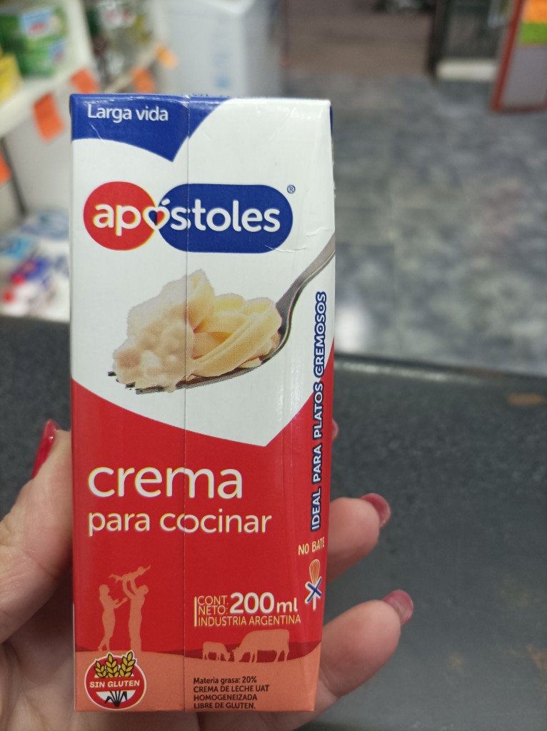 Crema para cocinar por 200 ML