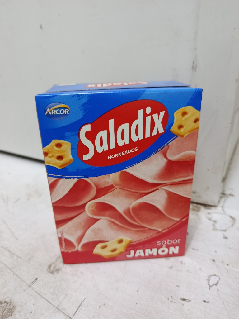 Galletas saladas a la dicta sabor jamón por 100 g