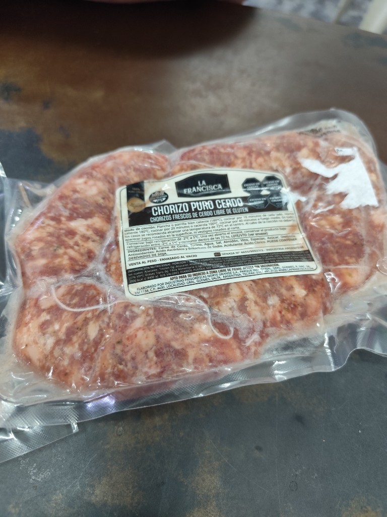 La Francisca chorizo puro cerdo