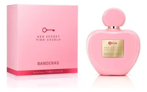 ANTONIO BANDERAS SECRET PINK ABSOLU EDP 80ML DAMA