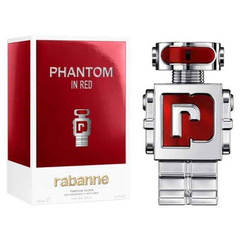 PACO RABANNE PHANTOM IN RED PARFUM ELIXIR 100ML CABALLERO