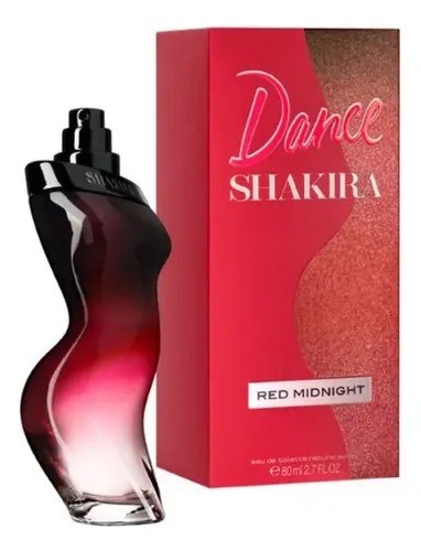SHAKIRA DANCE RED MIDNIGHT EDT 80ML DAMA