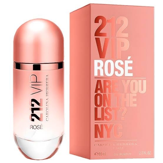 CAROLINA HERRERA 212 VIP ROSE LIMITED EDITION EDP 80ML DAMA