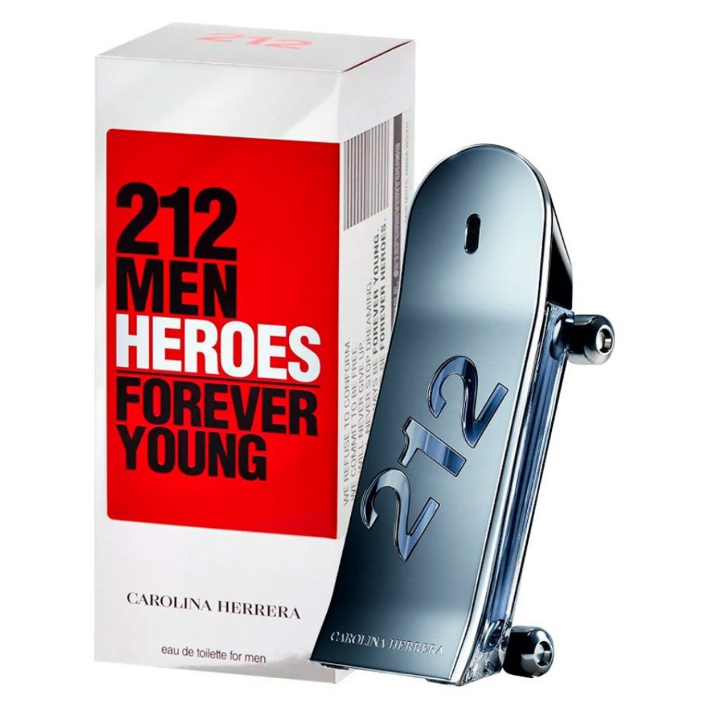 CAROLINA HERRERA 212 HEROES EDT 90ML CABALLERO