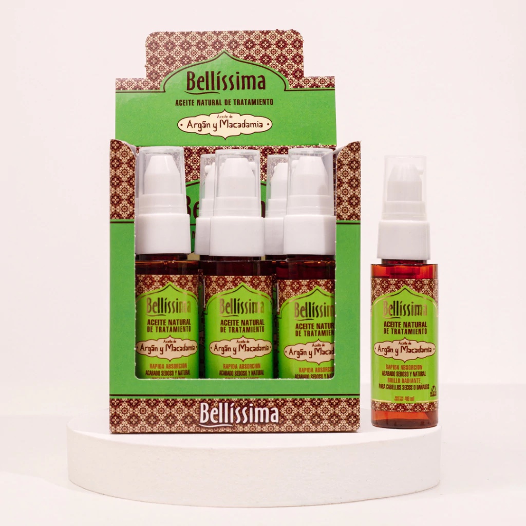 Bellissima aceite Argán y Macadamia