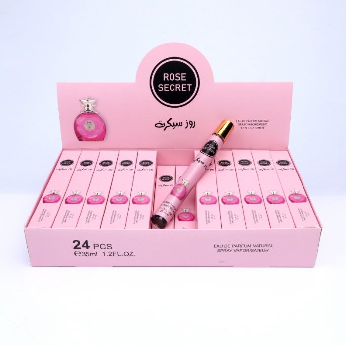 Rose Secret perfume rosa