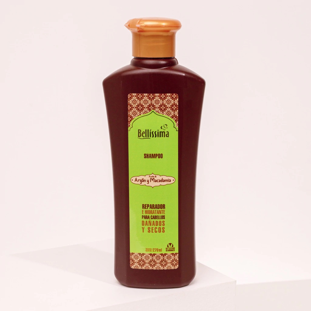 Bellísima Shampoo Argán y Macadamia