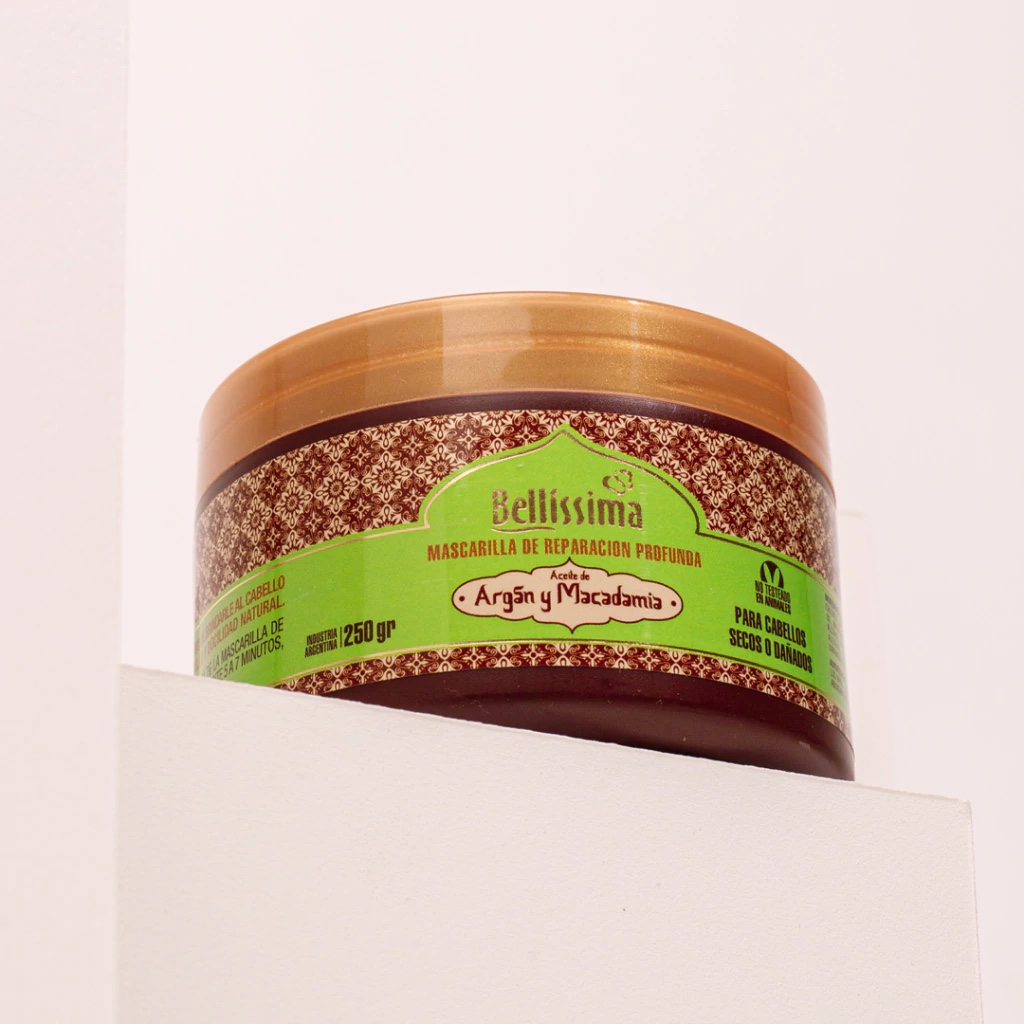 Bellissima mascarilla Argan y Macadamia