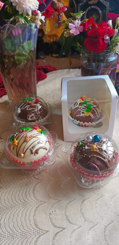 Chocobombas decorado simple