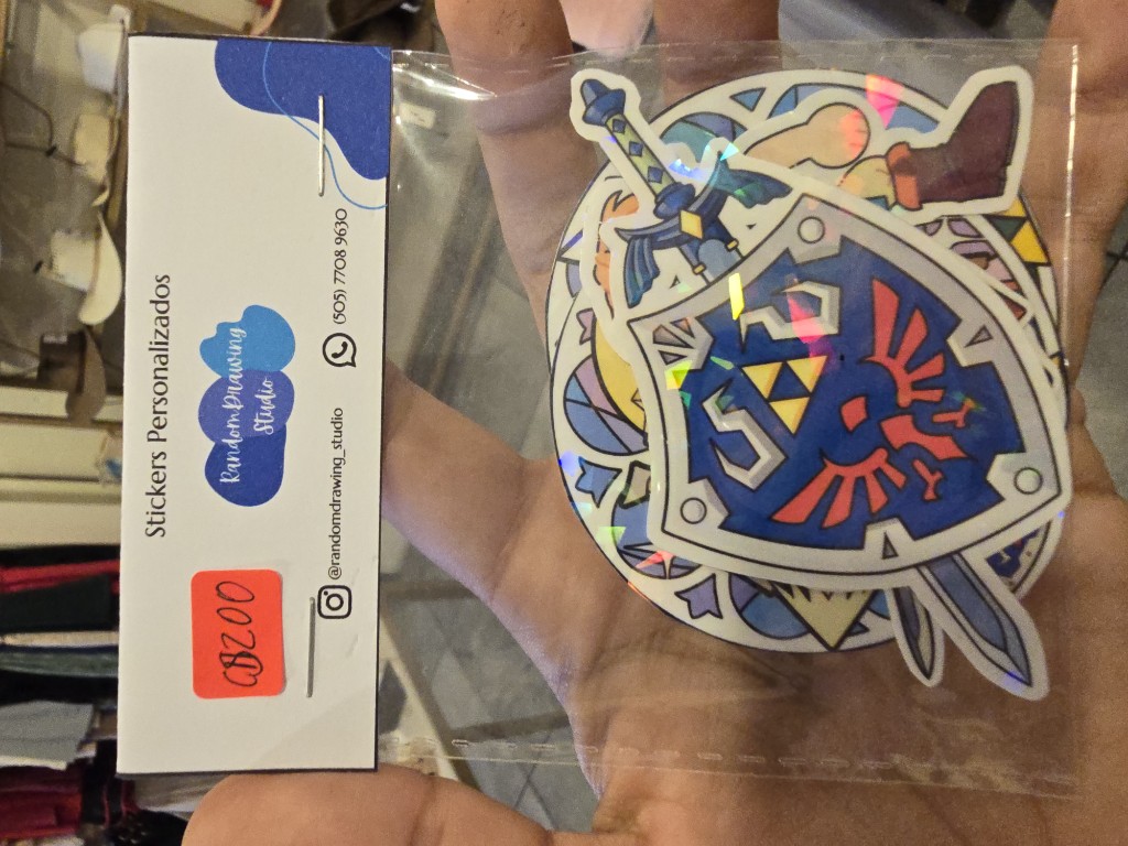 Stickers waterproof Leyenda de Zelda (pack 5)