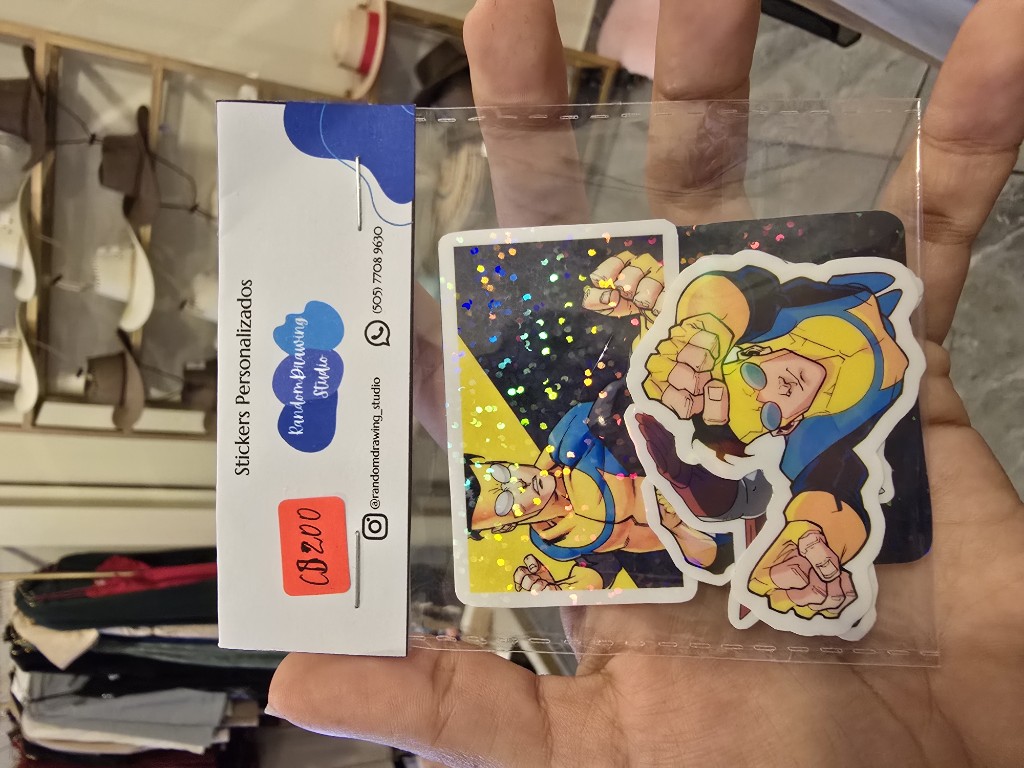 Stickers waterproof Invincibles (pack 5)