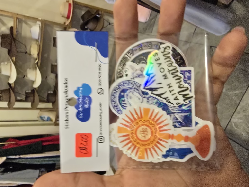 Stickers waterproof Religioso (pack 5)