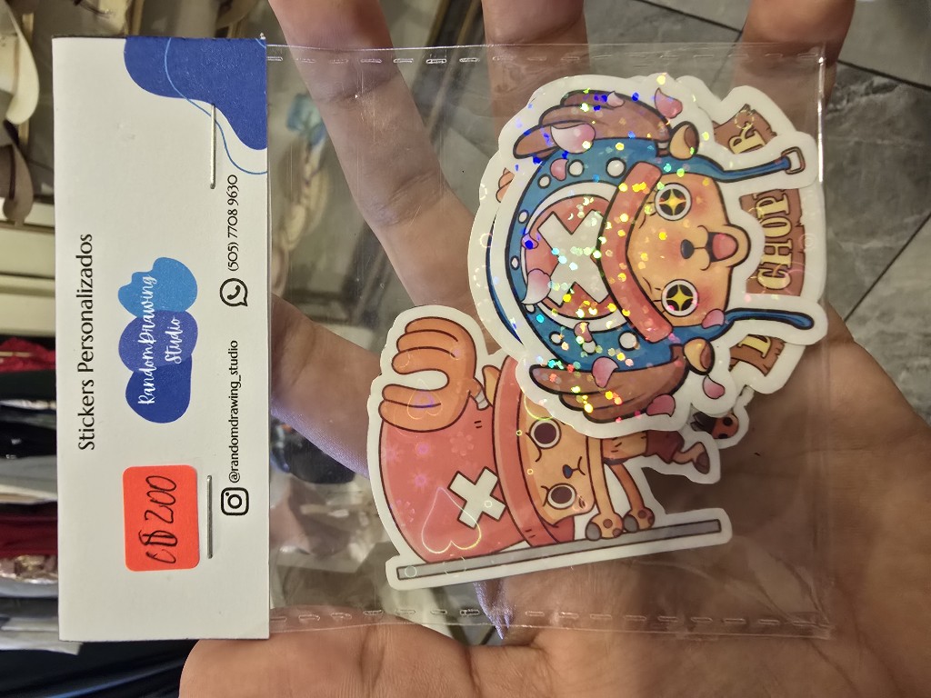Stickers waterproof Chopper (pack 5)