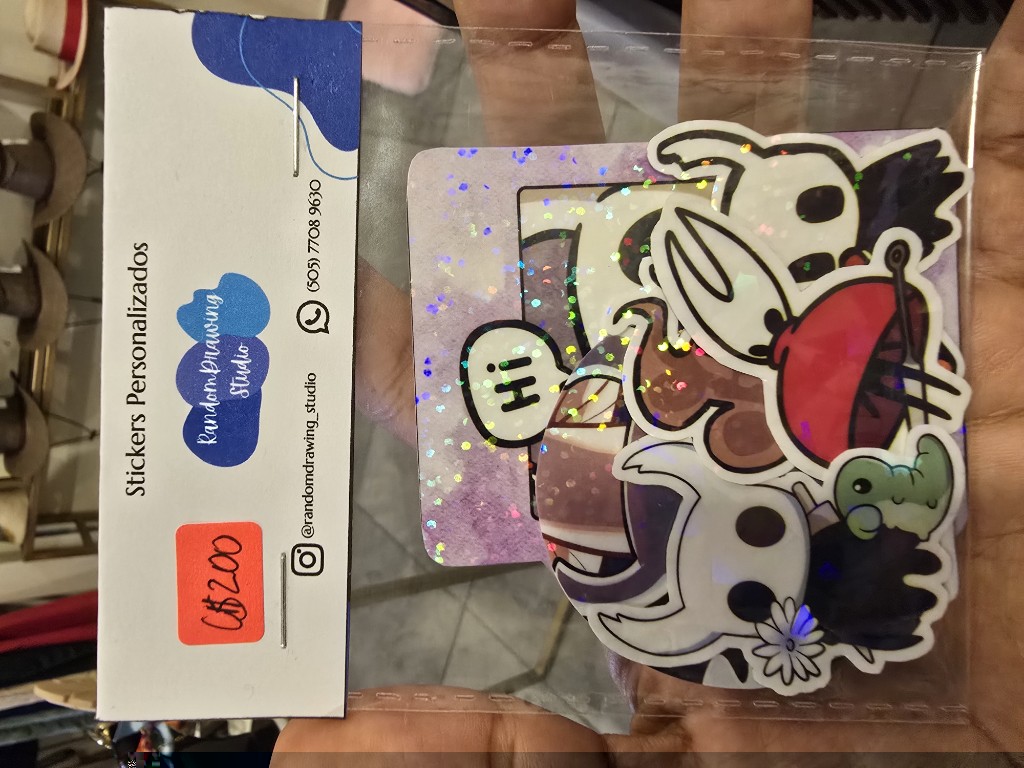Stickers waterproof Hollow Knight (pack 5)