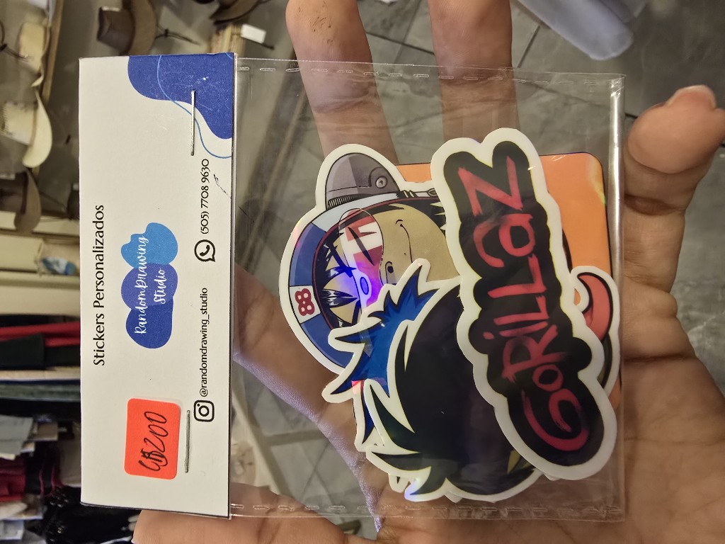 Stickers waterproof Gorillaz (pack 5