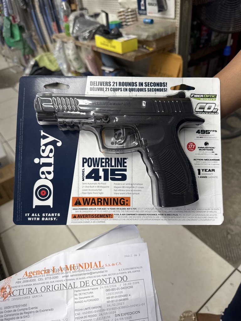 PISTOLA DE POSTA 1.77 CAL DAISY 415