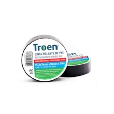 TAPE AISLANTE NEGRO 20M X19MM TR-ETP-1566 TROEN