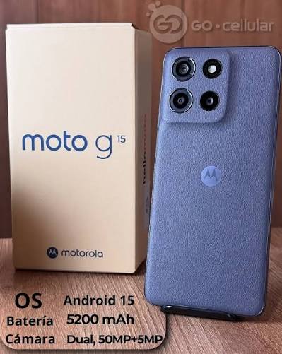 CELULAR MOTOROLA G15