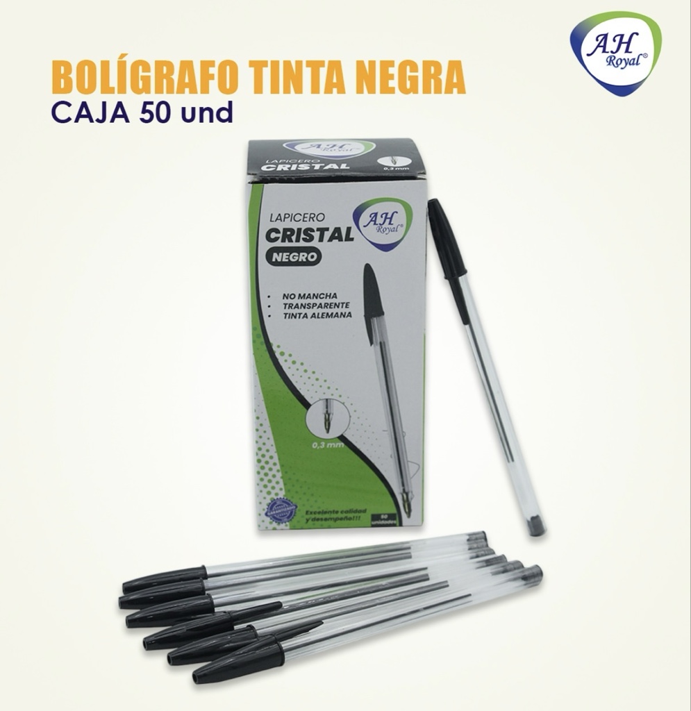 PLUMA TINTA NEGRA