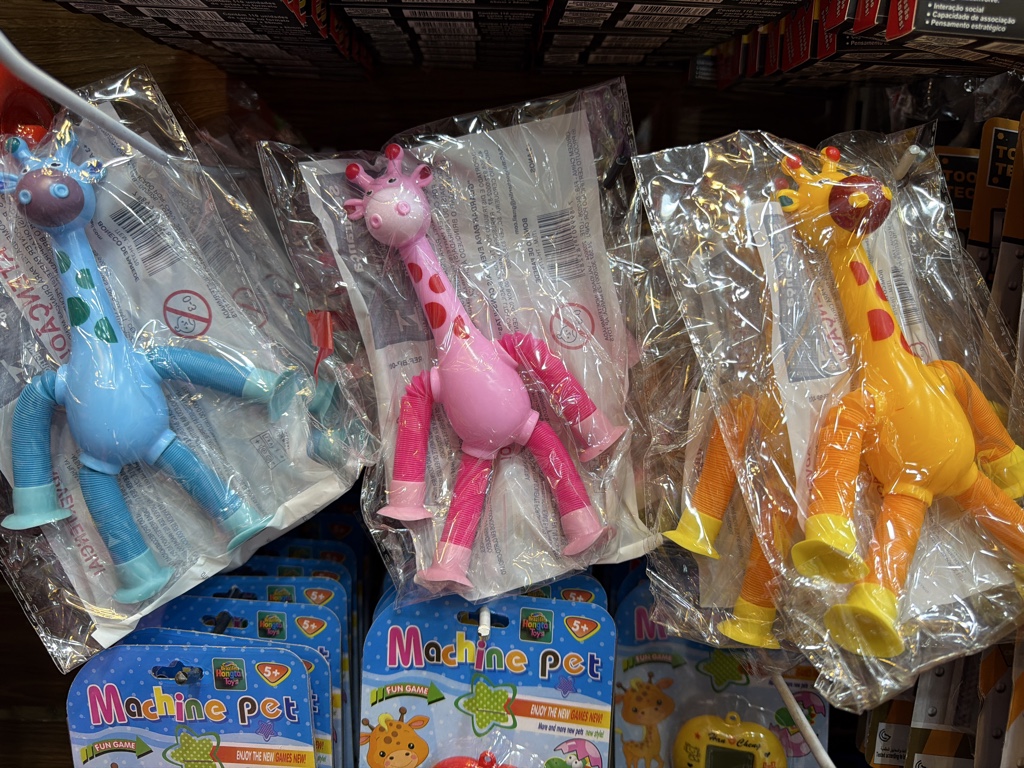 Girafa pop tube