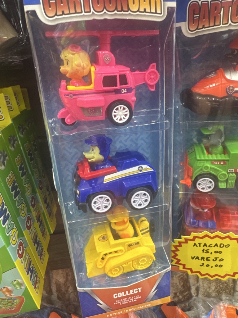 Kit carro patrulha