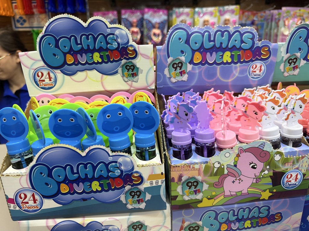 Bolha bastão pequeno box