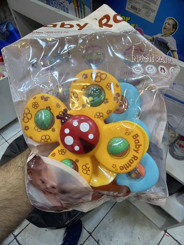 Brinquedo giratório Bebê