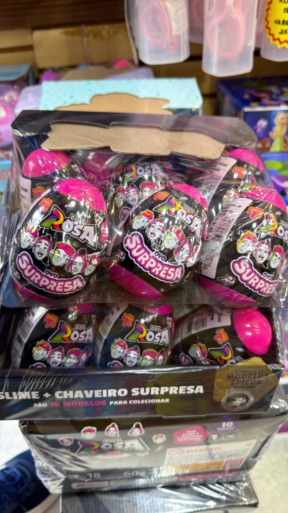 Dos Rosa Ovo Surpresa