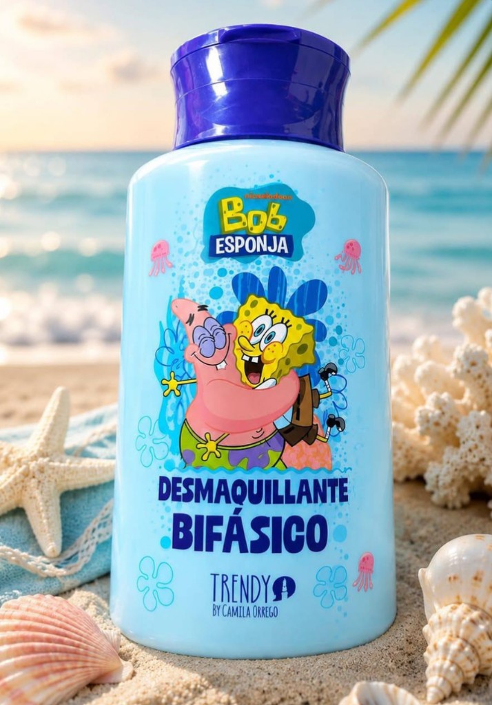 Desmaquillante Bifásico Bob Esponja