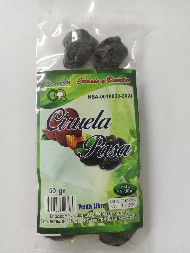 Ciruela Pasa x 50 gr