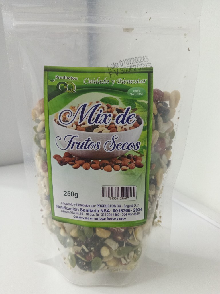 Maní de frutos secos x 250gr