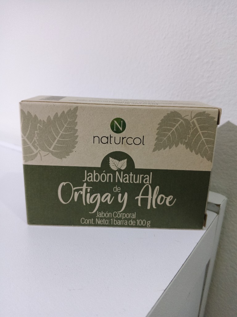 Jabón Natural de Ortiga y Aloe