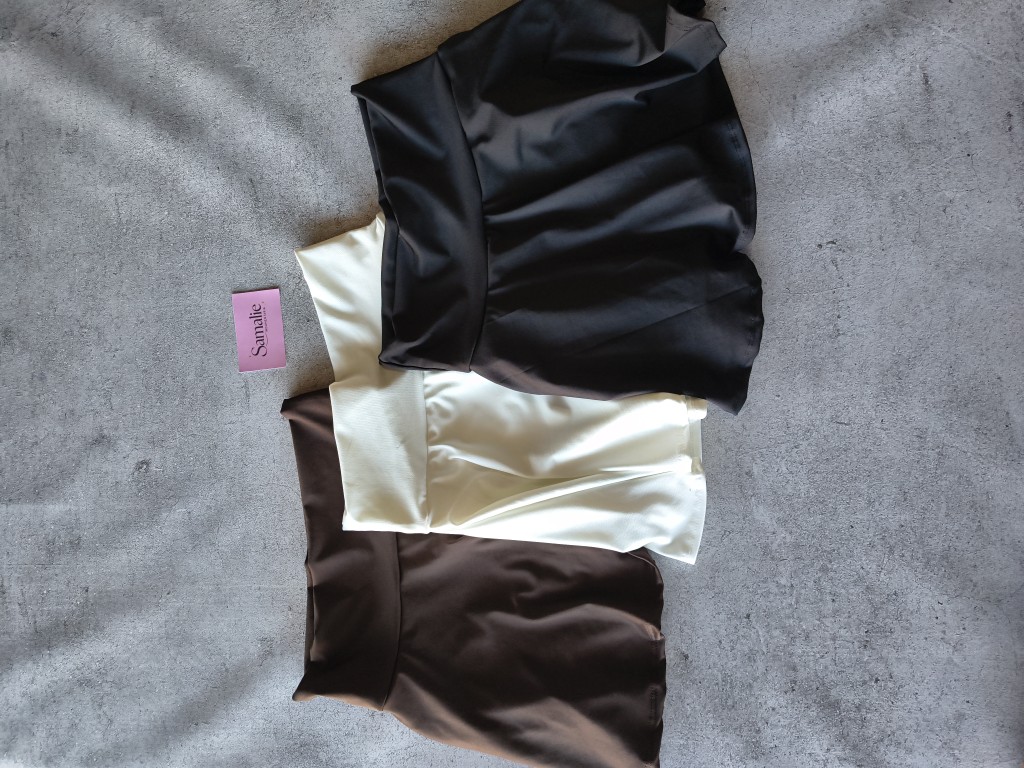 Shorts pollera de microfibra