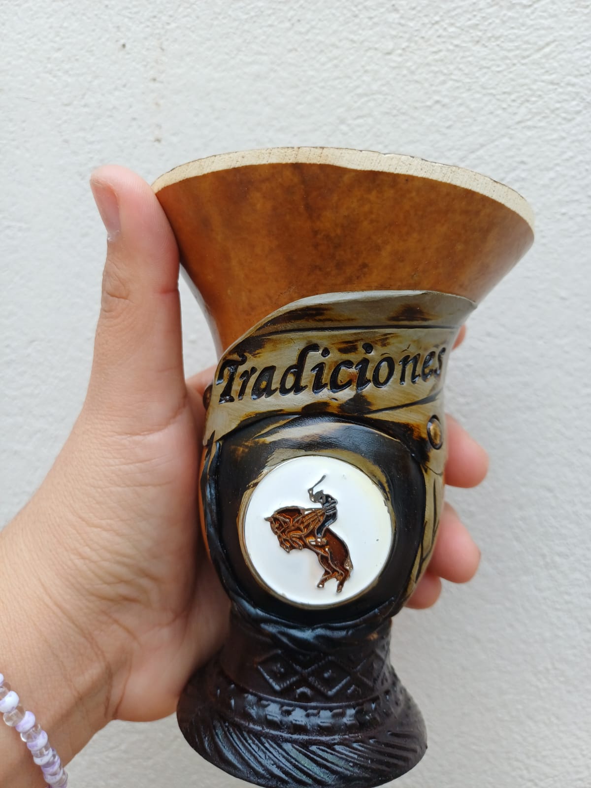 Mate de Calabaza artesanal (Tradiciones)