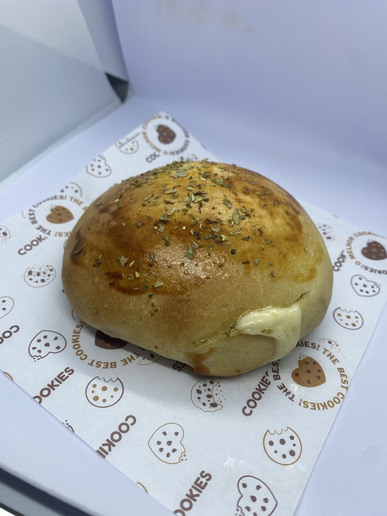 Hambúrguer queijo com presunto
